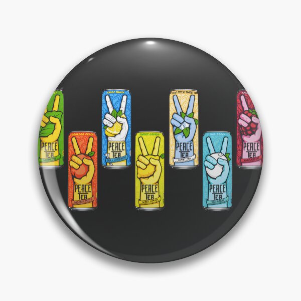 Item preview, Peace Tea Inspired Sticker Pack Featuring Relaxing and Vibrant Designs designed and sold by Javyprieto.