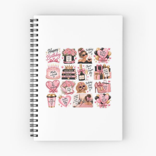 Item preview, Happy Birthday Celebration Sticker Collection designed and sold by Twins2Designs.