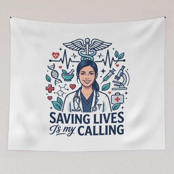 Item preview, Physician Pride Saving Lives Is My Calling designed and sold by PixelStyle Studio.