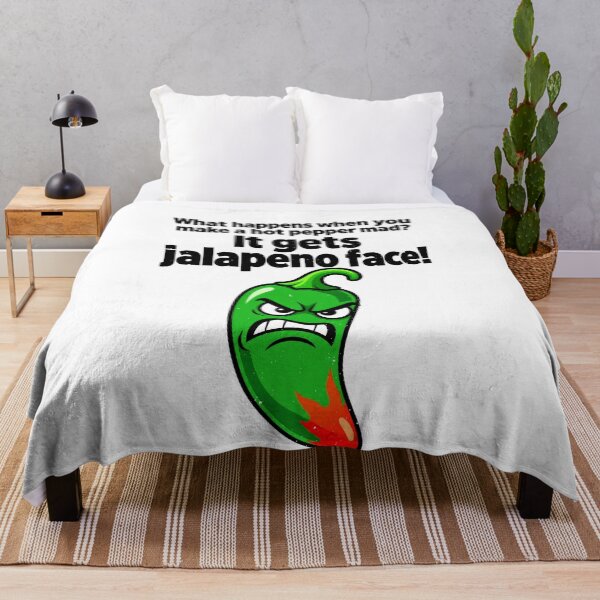 Item preview, Funny Jalapeno Face Pepper Pun Art designed and sold by elderberry.