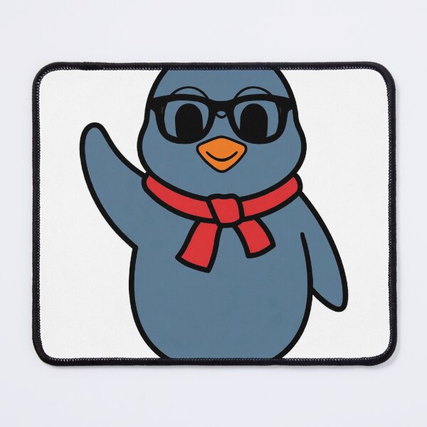 Item preview, Cool Penguin with Sunglasses - Funny Christmas Holiday Tee designed and sold by KERK Art and Design.