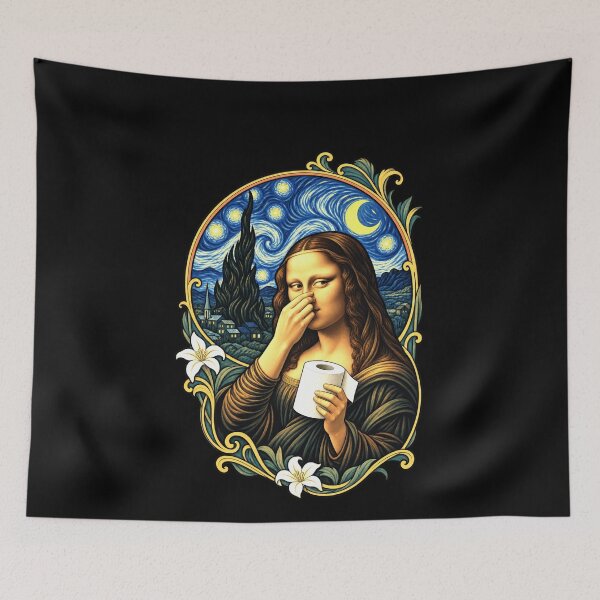 Item preview, Classical Art Bathroom Humor designed and sold by elderberry.