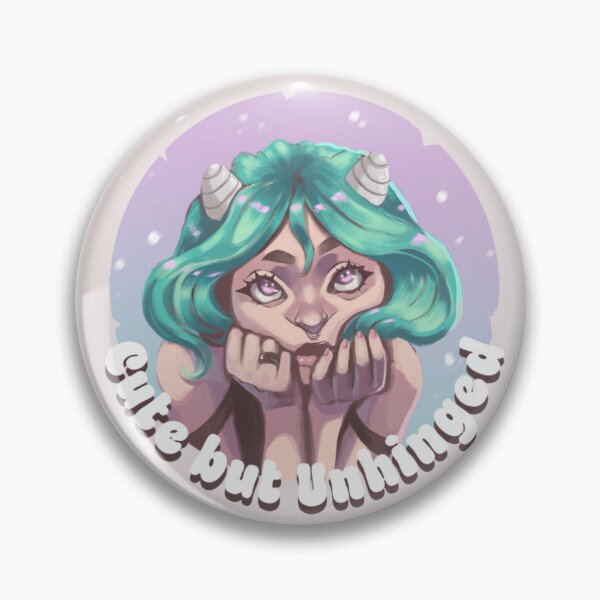 Item preview, Cute but unhinged Girl  designed and sold by BB Lorda.