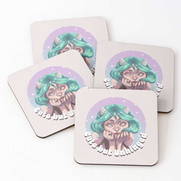 Item preview, Cute but unhinged Girl  designed and sold by BB Lorda.