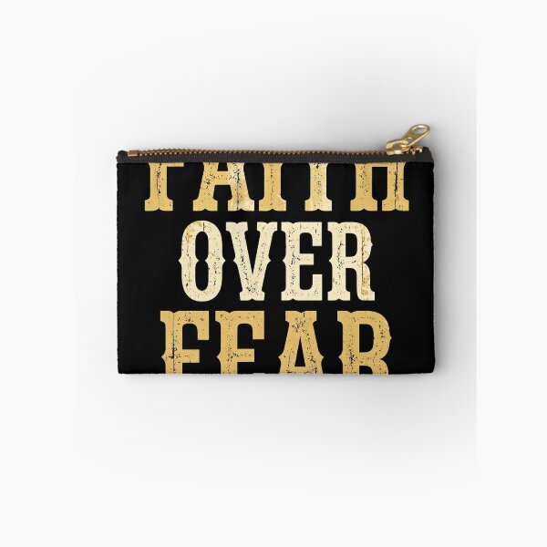 Item preview, Faith Over Fear — Vintage Typography Tee designed and sold by Faithwave Hope & Haven.
