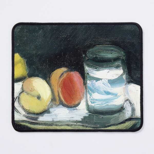 Item preview, Still life peaches and glass 1916 designed and sold by VeilOfPigments.