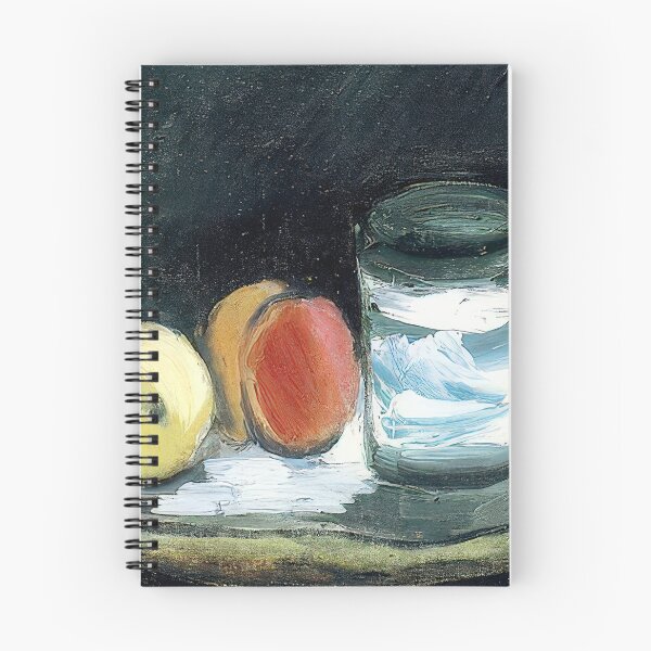 Item preview, Still life peaches and glass 1916 designed and sold by VeilOfPigments.