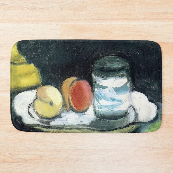 Item preview, Still life peaches and glass 1916 designed and sold by VeilOfPigments.