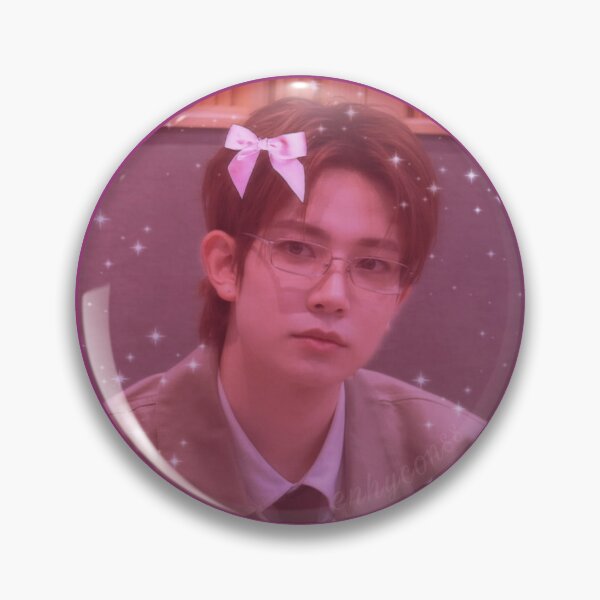 Item preview, HEESEUNG Pink ribbon - Big icon  designed and sold by Enhyconss.