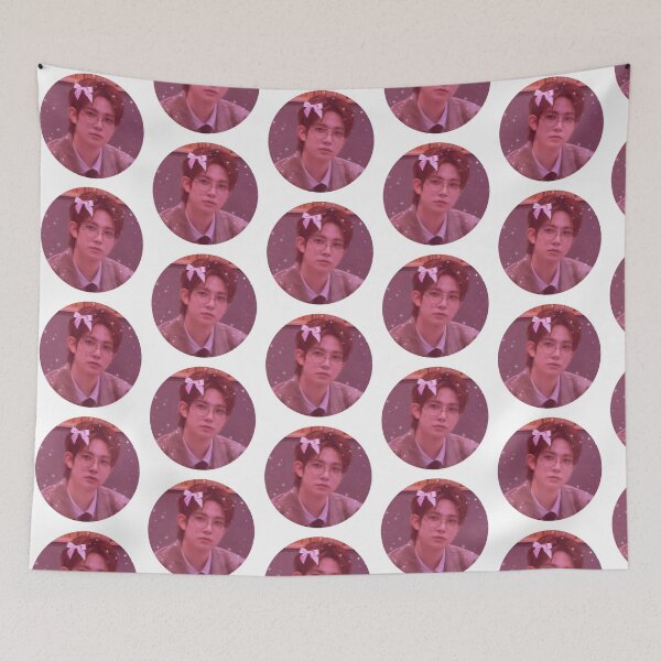 Item preview, HEESEUNG Pink ribbon - Big icon  designed and sold by Enhyconss.