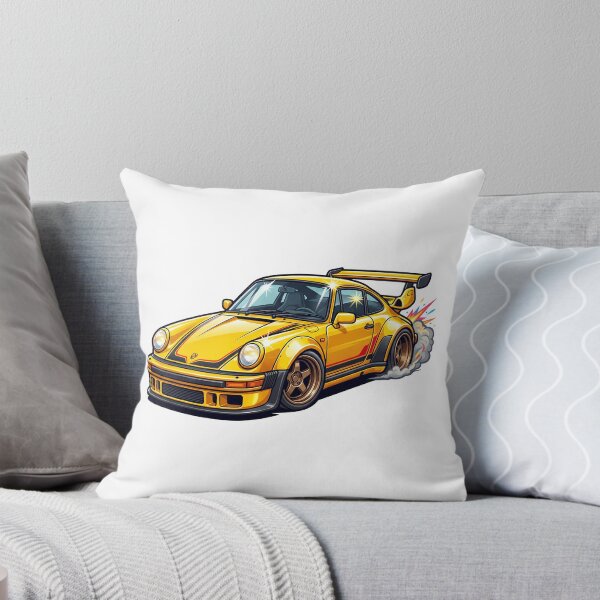 Item preview, Retro 1980s Air-Cooled Turbo Sports Car Sticker designed and sold by Fixnovaguide.