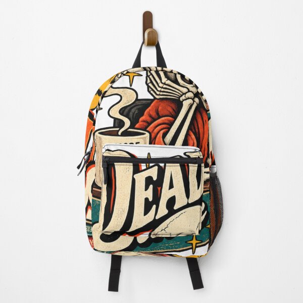Item preview, Dead Tired Since 1956 – Funny Retro Skeleton Coffee Halloween Design Subtitle: designed and sold by justsuestudio.
