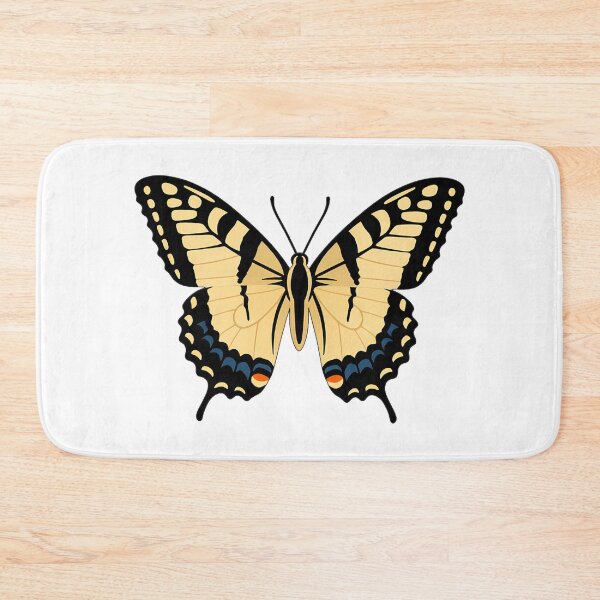 Item preview, Golden Black Butterfly Botanical Illustration designed and sold by STOXT.