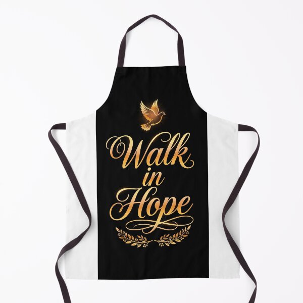 Item preview, Walk in Hope — Script Typography Tee designed and sold by Faithwave Hope & Haven.