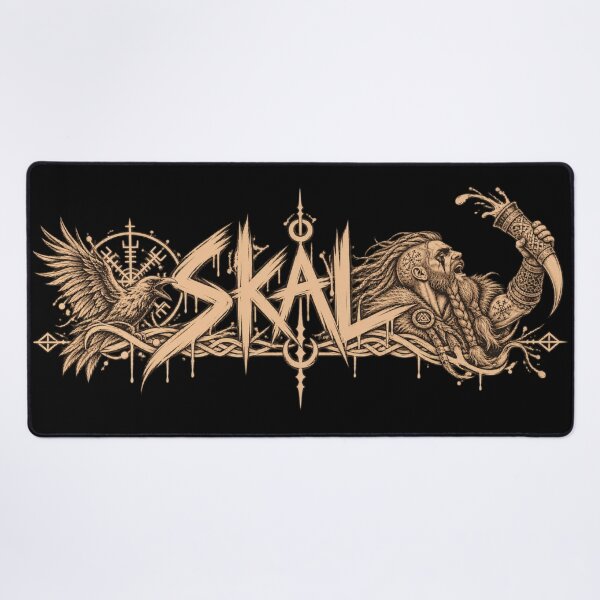 Item preview, Skal | Viking Norse Drinking Toast Design designed and sold by THE DARK SHØP.