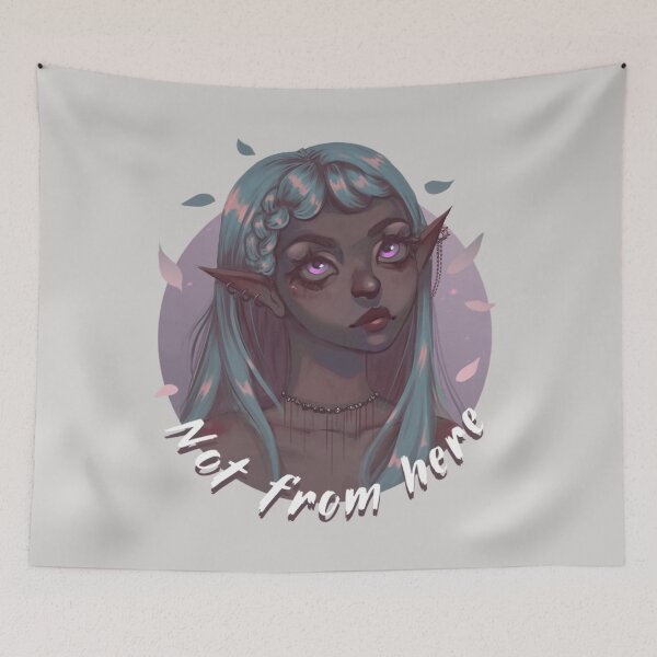 Item preview, Magic Drow Girl designed and sold by BB Lorda.