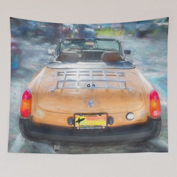 Item preview,  1978 Orange MG MGB Convertible designed and sold by RichFrancoCars.