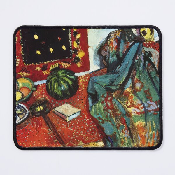Item preview, Still life with a red rug 1906 designed and sold by VeilOfPigments.