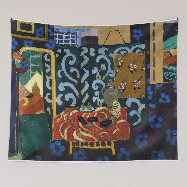 Item preview, Still life with aubergines 1911 designed and sold by VeilOfPigments.