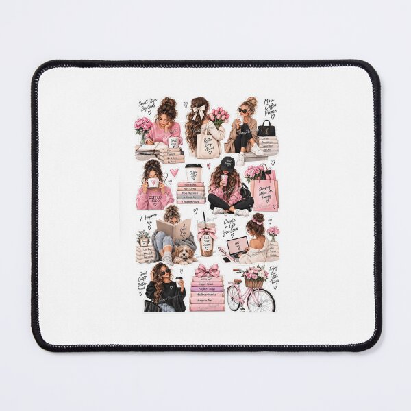 Item preview, Cozy Girl Coffee & Big Goals Aesthetic designed and sold by Twins2Designs.