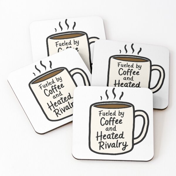 Item preview, Coffee and Heated Rivalry designed and sold by TineHunterArt.