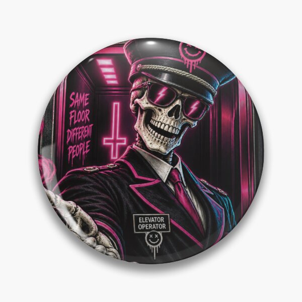 Item preview, Elevator Operator | Techno Metalcore Party Design designed and sold by THE DARK SHØP.