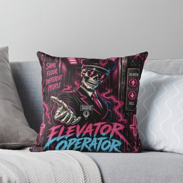 Item preview, Elevator Operator | Techno Metalcore Party Design designed and sold by THE DARK SHØP.