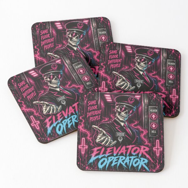 Item preview, Elevator Operator | Techno Metalcore Party Design designed and sold by THE DARK SHØP.