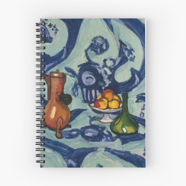 Item preview, Still life with blue tablecloth 1906 designed and sold by VeilOfPigments.