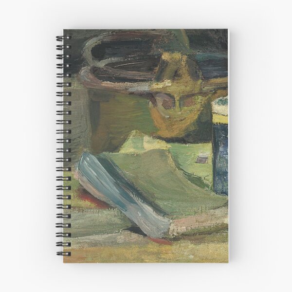 Item preview, Still life with books 1895 designed and sold by VeilOfPigments.