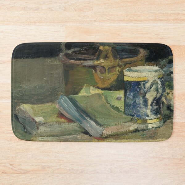 Item preview, Still life with books 1895 designed and sold by VeilOfPigments.