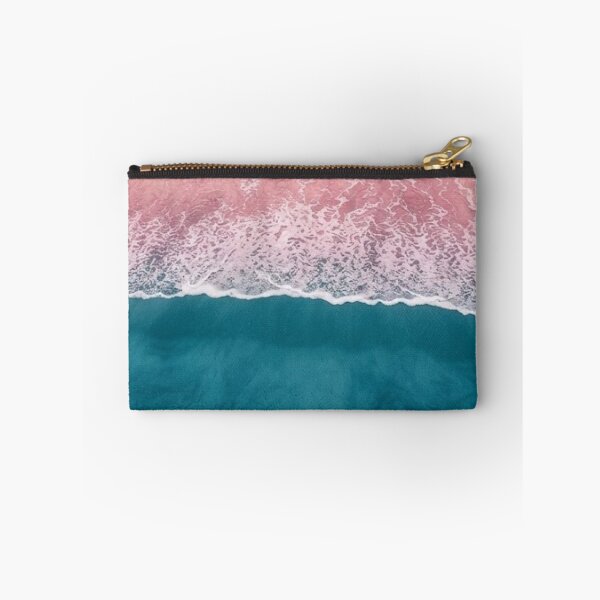 Item preview, Pink and Blue Aesthetic Pretty Ocean Waves Pastel Beach Aerial Coastal / Ocean texture / Shore / Travel / Explore / Water / Vacation / Sea Wave/ Nature Lover designed and sold by TeenLake.