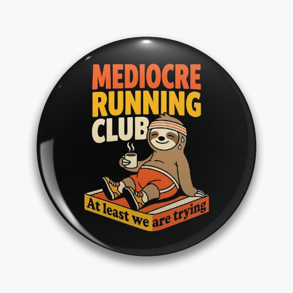 Item preview, Mediocre Running Club designed and sold by RICENO.