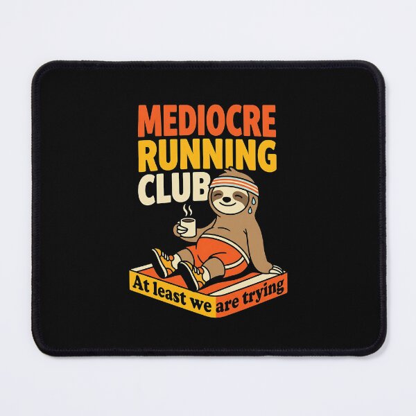 Item preview, Mediocre Running Club designed and sold by RICENO.