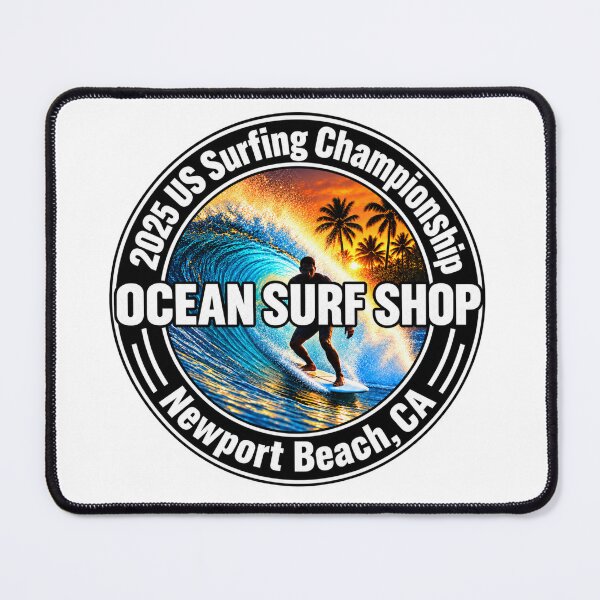 Item preview, 2025 US Surfing Championship - Newport Beach, CA - Ocean Surf Shop designed and sold by JBDesigns21.