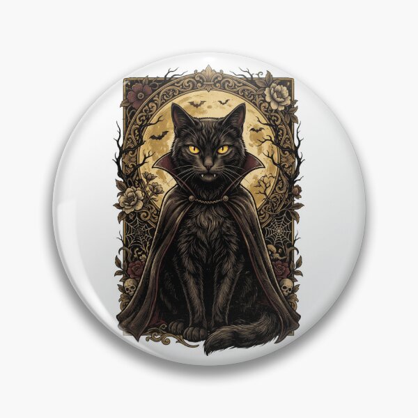 Item preview, Halloween-Vampire-Cat designed and sold by world+167.