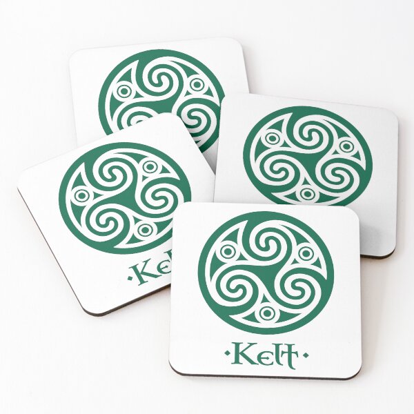 Item preview, Green triskelion and sign Kelt designed and sold by Art of Sun.