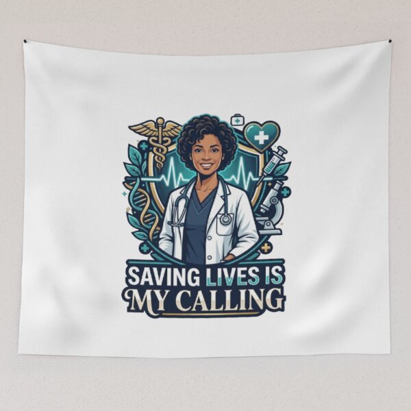 Item preview, Stethoscope Doctor Saving Lives Is My Calling designed and sold by PixelStyle Studio.