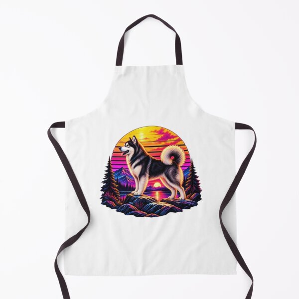 Item preview, Neon Husky Sunset designed and sold by TATOXIDE.