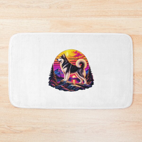 Item preview, Neon Husky Sunset designed and sold by TATOXIDE.