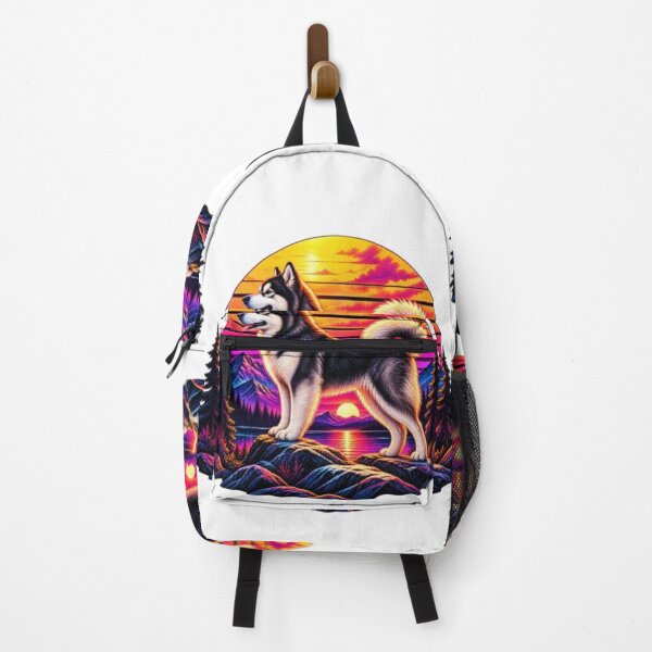 Item preview, Neon Husky Sunset designed and sold by TATOXIDE.
