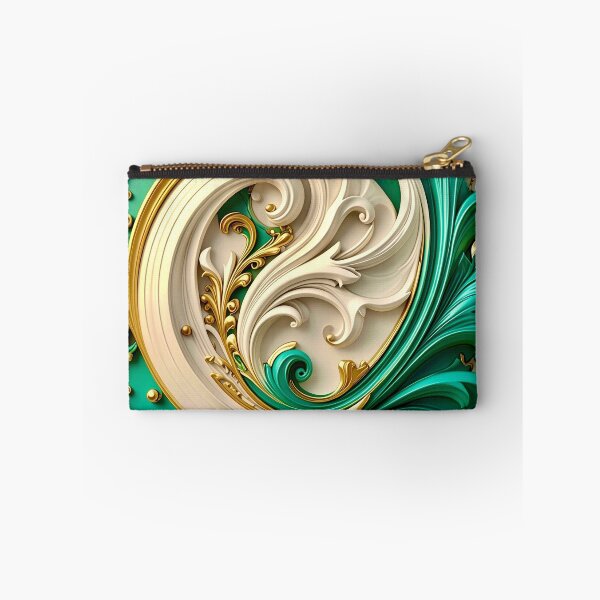 Item preview, Duality of White Ceramic and Jade Marble designed and sold by Vicky Brago-Mitchell®.
