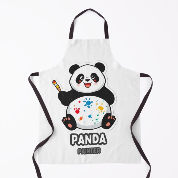 Item preview, Panda Energy Painter Edition Sticker – Cute Panda with Colorful Paint Splatters designed and sold by NKWealthDesign.