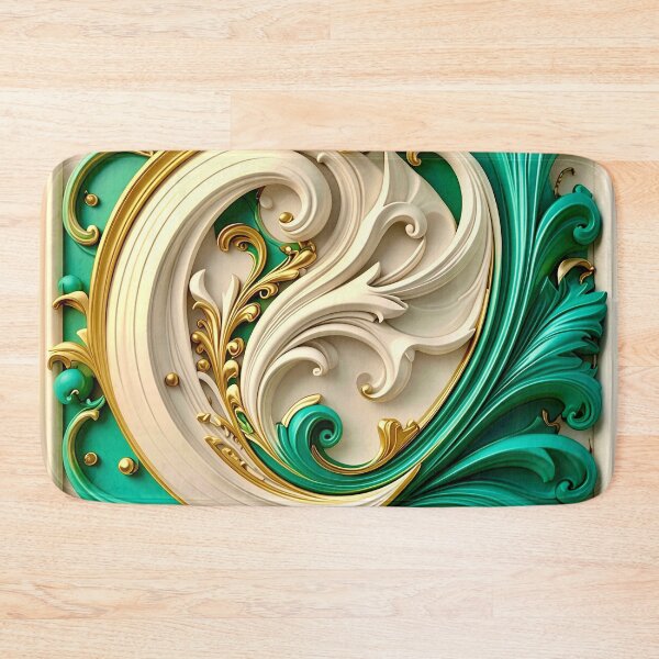 Item preview, Duality of White Ceramic and Jade Marble designed and sold by Vicky Brago-Mitchell®.