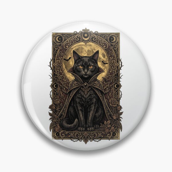 Item preview, Halloween-Vampire-Cat designed and sold by world+167.