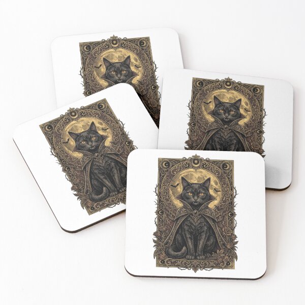 Item preview, Halloween-Vampire-Cat designed and sold by world+167.