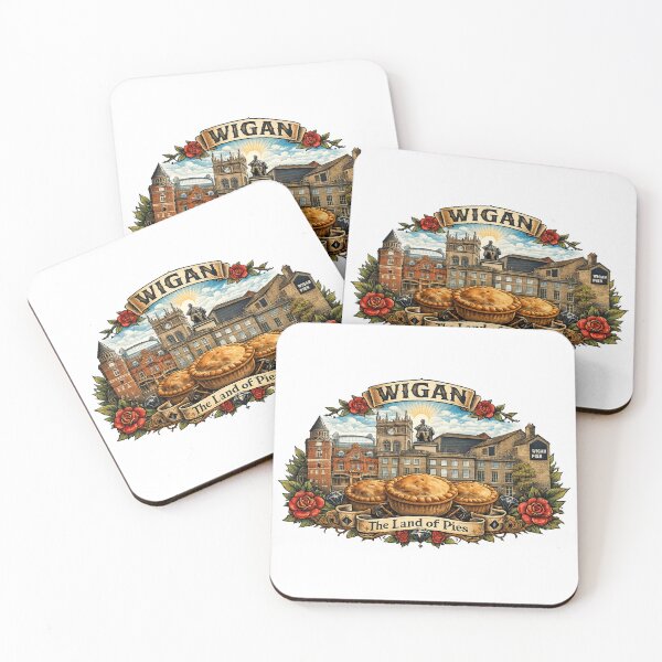 Item preview, Wigan - The Land of Pies designed and sold by LittleGwigan.