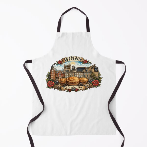 Item preview, Wigan - The Land of Pies designed and sold by LittleGwigan.