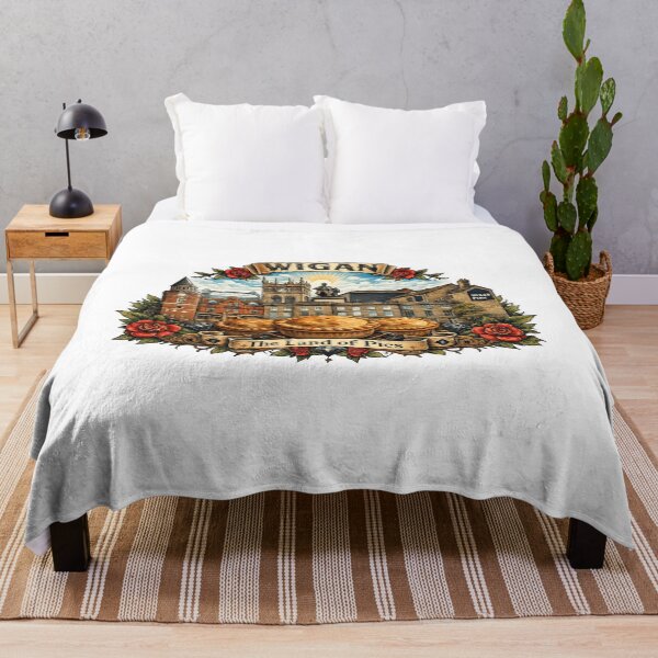 Item preview, Wigan - The Land of Pies designed and sold by LittleGwigan.