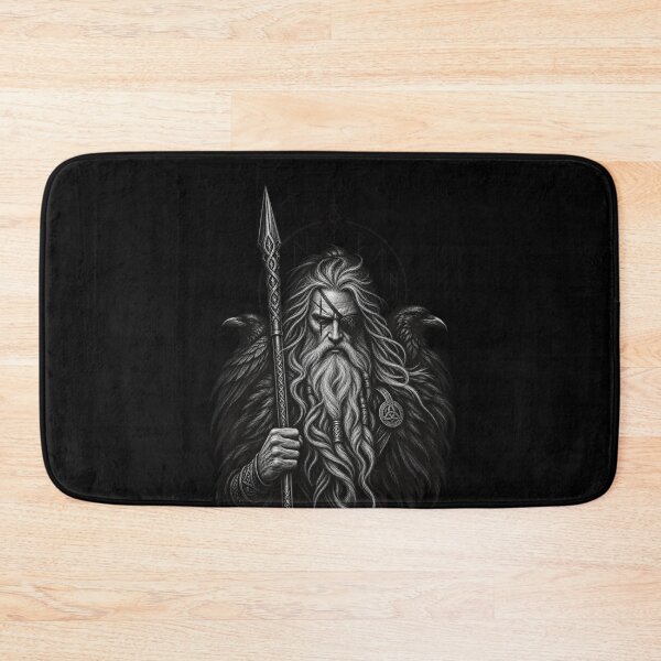 Item preview, Odin Allfather | Norse Mythology Raven Design designed and sold by THE DARK SHØP.